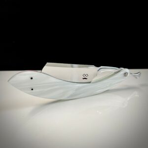 WoolfBlades 531 Custom made Straight Razor Ice - Image 3