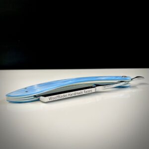 WoolfBlades 532 Custom made Straight Razor Nordic Ice - Image 3