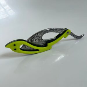 WoolfBlades 579 Custom made Straight Razor Sci-Fi - Image 3