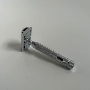 WoolfBlades D32 Single Razor Chrome - Image 3