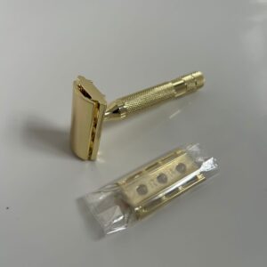 WoolfBlades D32 Single Razor Gold - Image 3